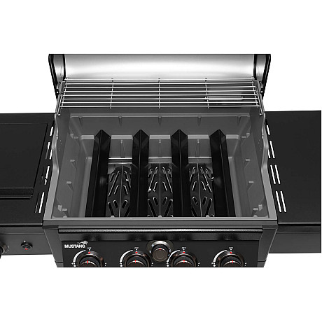 Mustang - Gasolgrill Charleston 4+1 Svart