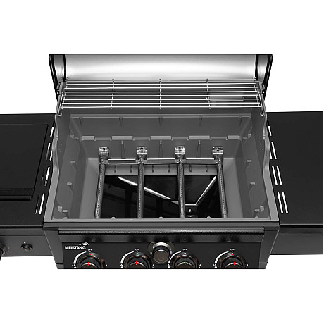 Mustang - Gasolgrill Charleston 4+1 Svart