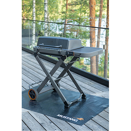 Mustang - Gasolgrill FOLD Svart