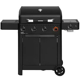 Gasolgrill Mustang - Connoisseur 4+1 brännare, Stor grillyta