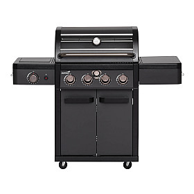 Gasolgrill Mustang - Gasolgrill Charleston 4+1 Svart