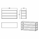 Myoutdoorkitchen -  Arbetsbänk nordic line 180 cm