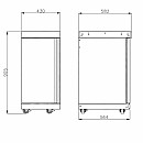 Myoutdoorkitchen - Skåpmodul classic line stainless 304SS 43 cm för utekök Myoutdoorkitchen - Skåpmodul classic line stainless 304SS 43 cm för utekök