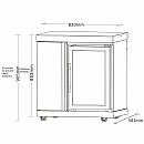 Myoutdoorkitchen - Fristående Kylskåp classic line stainless 304SS Myoutdoorkitchen - Fristående Kylskåp classic line stainless 304SS