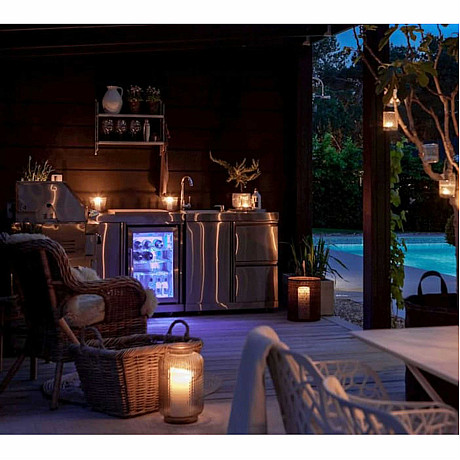 Myoutdoorkitchen -  Fristående Kylskåp classic line stainless 304SS