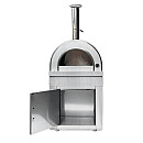 Myoutdoorkitchen - Vedeldad Pizzaugn classic line stainless modul