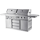 Myoutdoorkitchen - Stainless Collection - Fristående Gasol- och Kolgrill