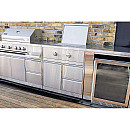 Myoutdoorkitchen - Inox Range - 430SS Stainless - Side burner cabinet - SE