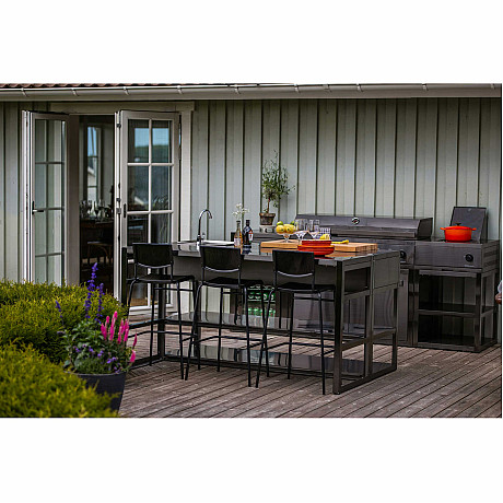 Myoutdoorkitchen -  Barmodul nordic line 180 cm