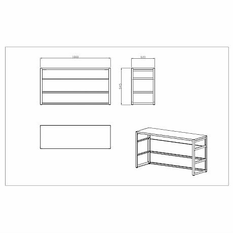 Myoutdoorkitchen -  Barmodul nordic line 180 cm