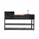 Myoutdoorkitchen -  Basmodul nordic line 180 cm för 3 moduler