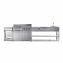 Myoutdoorkitchen -  Basmodul nordic line 180 cm för 3 moduler