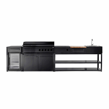 Myoutdoorkitchen -  Basmodul Nordic Line med Dörr 120 cm för 2 moduler