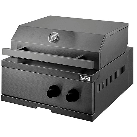 Myoutdoorkitchen - Gasolgrill nordic line, Svart (2 Burners)
