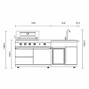 Myoutdoorkitchen -  Utekök Pure Compact Stainless