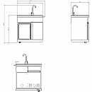 Myoutdoorkitchen -  Utekök Pure Compact Stainless