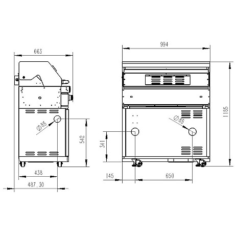 Myoutdoorkitchen - Gasolgrill classic line stainless 304SS med 6 Brännare