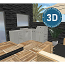 Myoutdoorkitchen - Utekök Stainless Collection Sacramento