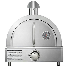 Myoutdoorkitchen - Pizzaugn med Pizzasten i Tegel, Rostfri