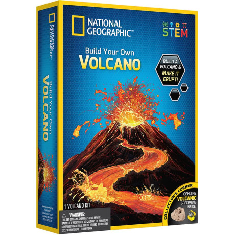 National Geographic - Volcano Science Kit lekset