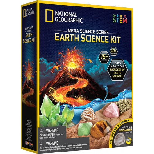 National Geographic - Mega Earth Science Kit lekset