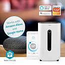 Nedis - DEHU20WTW Luftavfuktare SmartLife Wi-Fi 20 l/Dag 195 m³/h