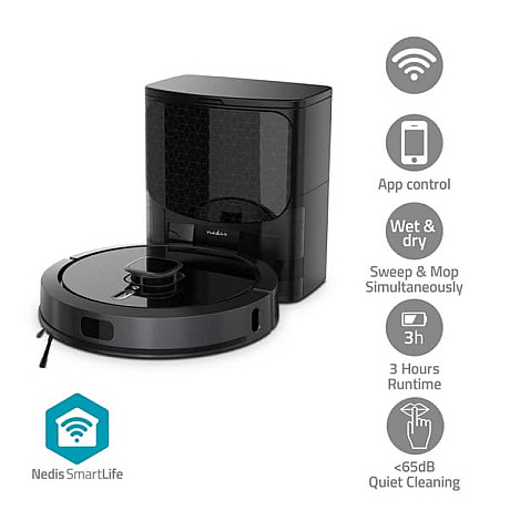 Nedis - WIFIVCL002CBK SmartLife Wi-Fi Svart