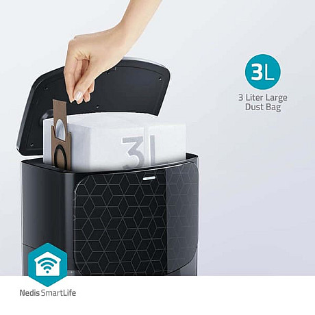 Nedis - WIFIVCL002CBK SmartLife Wi-Fi Svart
