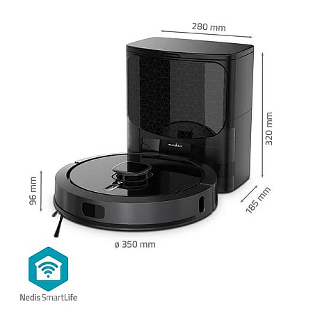 Nedis - WIFIVCL002CBK SmartLife Wi-Fi Svart