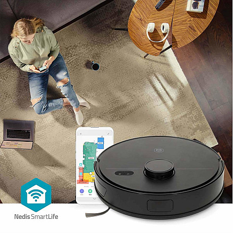 Nedis - WIFIVCL10CBK SmartLife Wi-Fi Svart