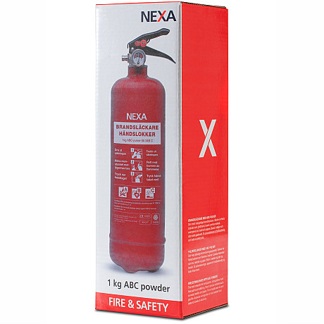 Nexa - Brandsläckare Röd 1kg 8A