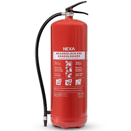 Nexa - Brandsläckare Pulver Röd 12kg 55A 233B C