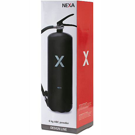 Nexa - Brandsläckare Svart 6kg 43A