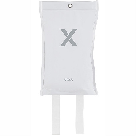 Nexa - FB-120 VMD Brandfilt Silikon Vit 120x120 cm