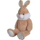 Nicotoy - Sittande Beige kanin gosedjur, 100 cm