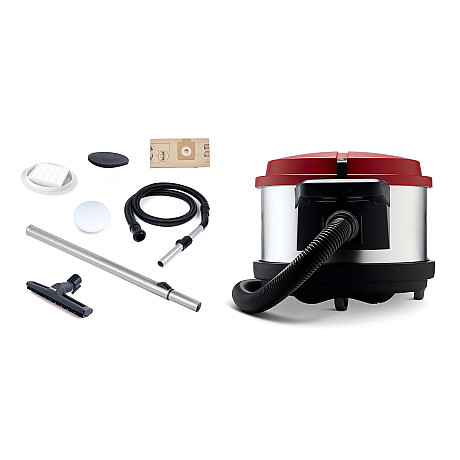 Nilfisk - VP930 C - Hepa13 Silence Proffsdammsugare - Röd, Motoreffekt 760 W (energimärkning B)