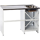 Nimo - TB 1200 HT Tvättbänk  höger,  Vit