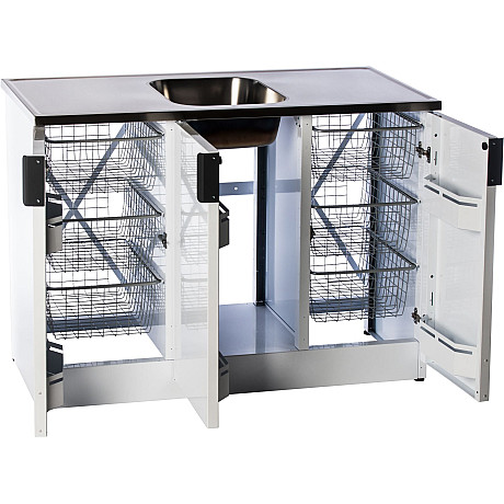 Nimo - 54032002 Trådkorg 436x494x175, Svart