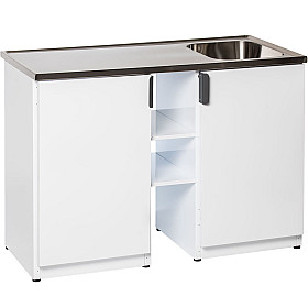Nimo - TB 1200 TMH höger med korg/hylla Tvättbänk Nimo - TB 1200 TMH höger med korg/hylla Tvättbänk