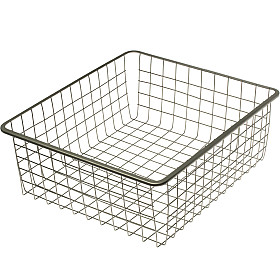  Nimo - 54034002 Trådkorg 436x494x175, Silver