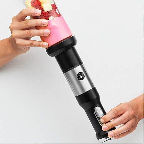 OBH Nordica - 7713 - Svart, 2-i-1 mixer med take-away flaska