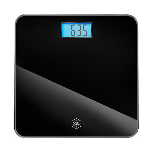 Obh nordica personvåg en1504n0 classic light svart, stor lcd display