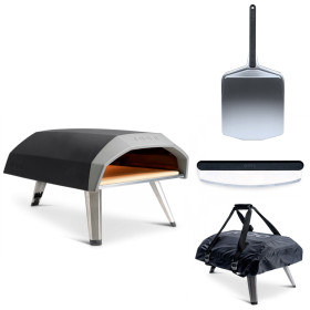 Ooni - Koda 12 - Paket med överdrag, Pizzakniv & Pizzaspade