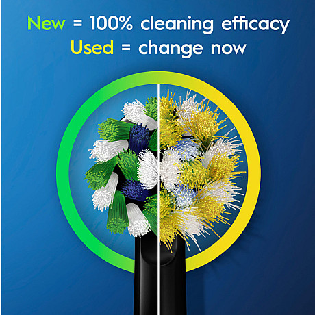 Oral-B - Svart - 2d-rengöring och tre borstlägen