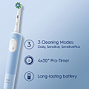 Oral-B - Blå - Tre lägen och 2d-rengöring