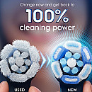 Oral-B - Svart - iO-borsthuvuden 16° strån och indikator