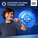 Oral-B - Lila - Junior trycksensor tre lägen