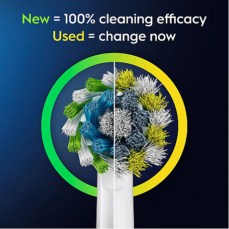 Oral-B - Blå - Tryckkontroll och tre rengöringslägen