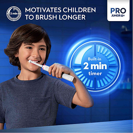 Oral-B - Blå - Junior 360° tryckkontroll