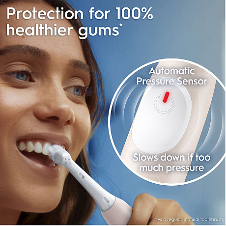 Oral-B - Rosa - Tysta intensiteter och tryckskydd
